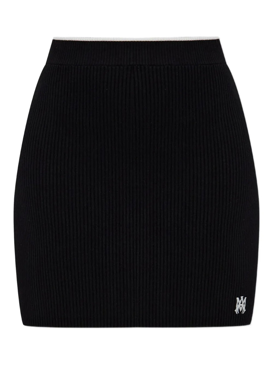 ribbed mini skirt