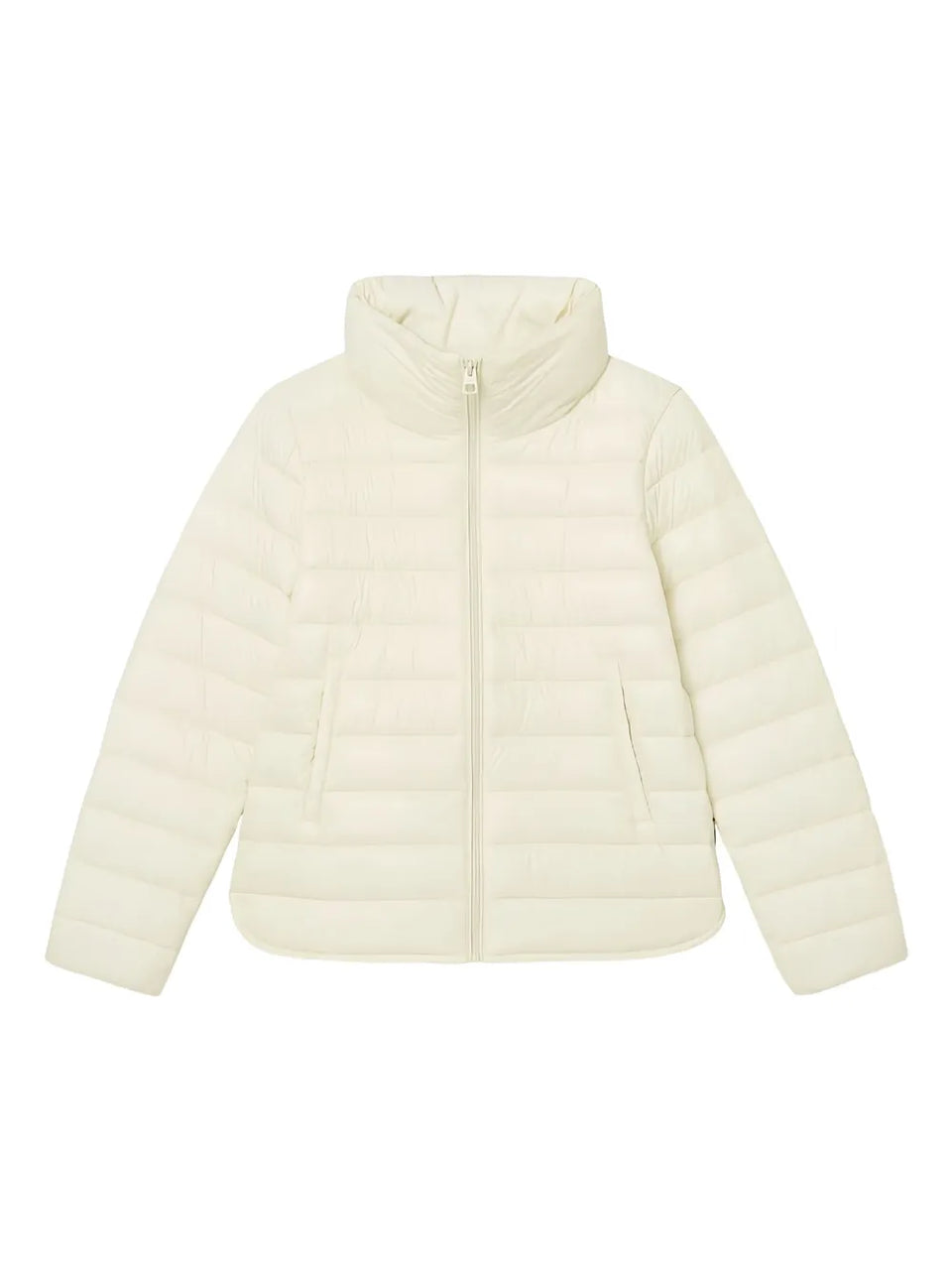 padded high-neck jacket