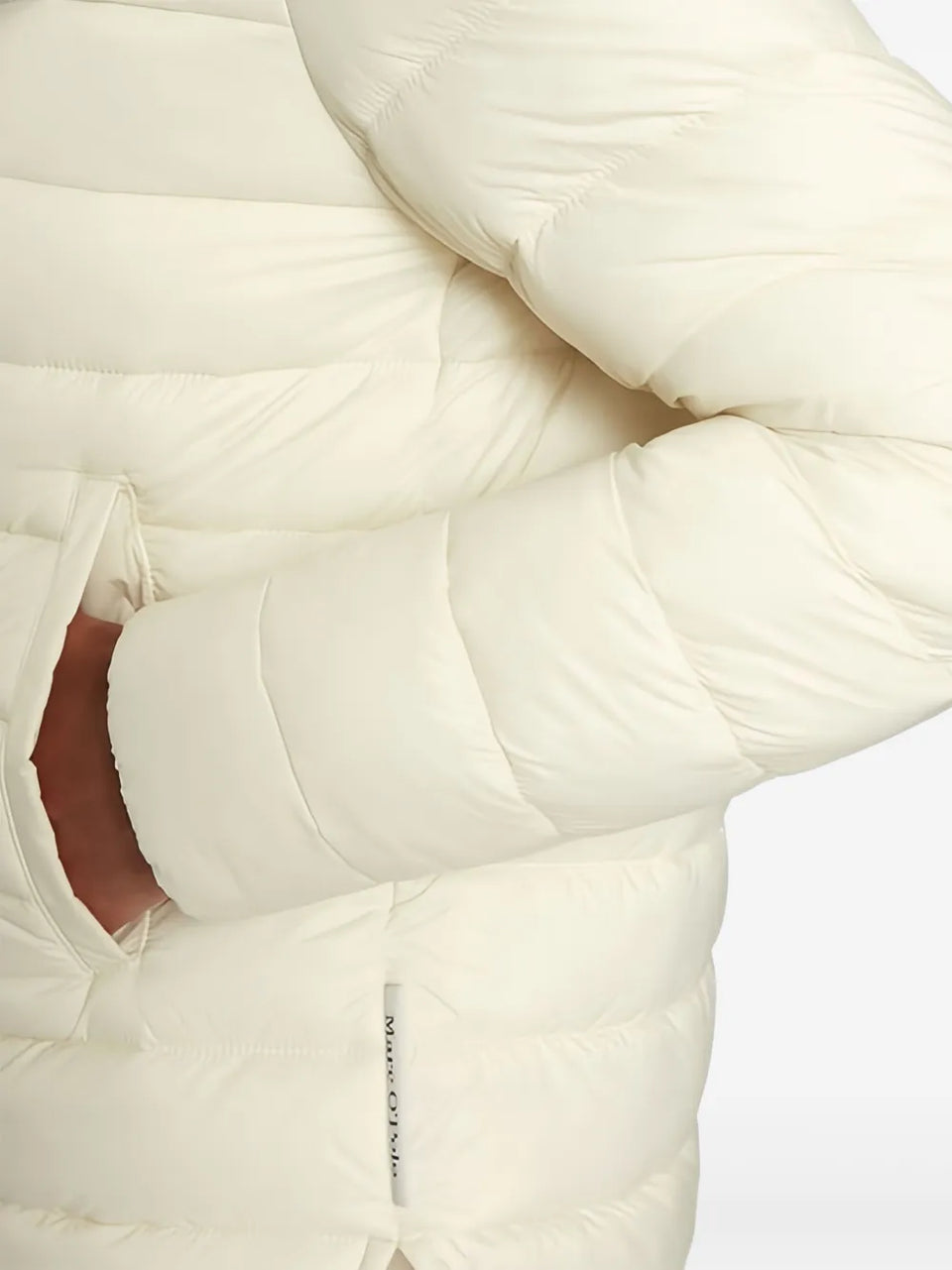 padded high-neck jacket