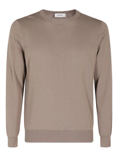 fine-knit jumper