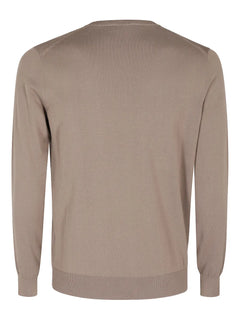 fine-knit jumper