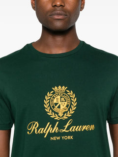 crest-embroidered T-Shirt