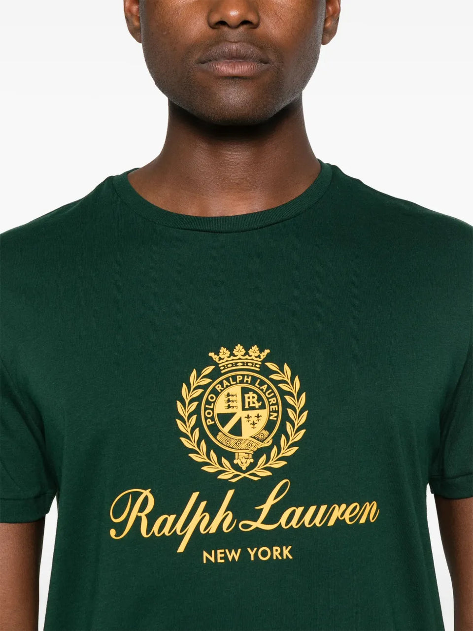 crest-embroidered T-Shirt
