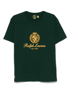 crest-embroidered T-Shirt