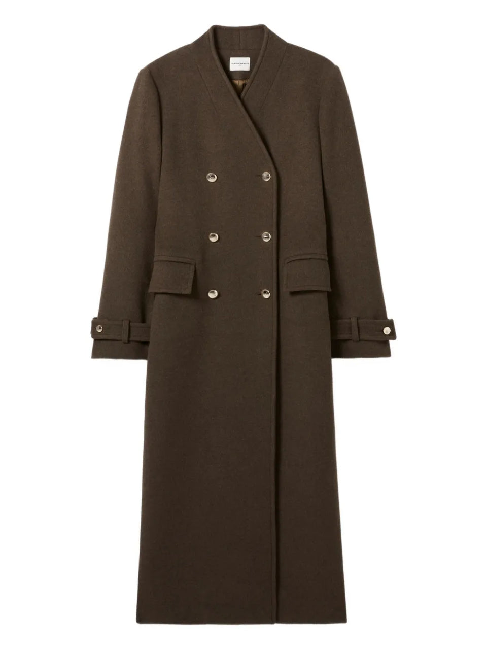 belted double-breasted coat