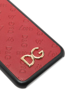 iPhone 7 embossed logo-plaque phone case