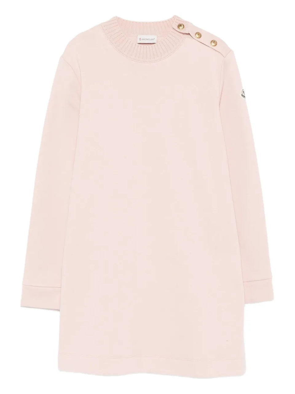 logo-patch dress