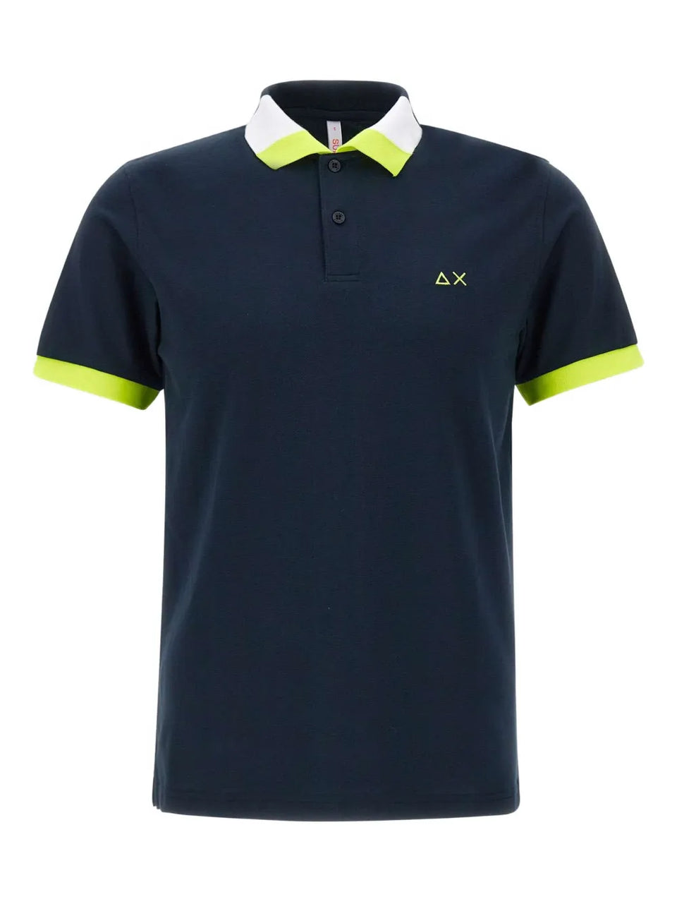 colour-block polo shirt