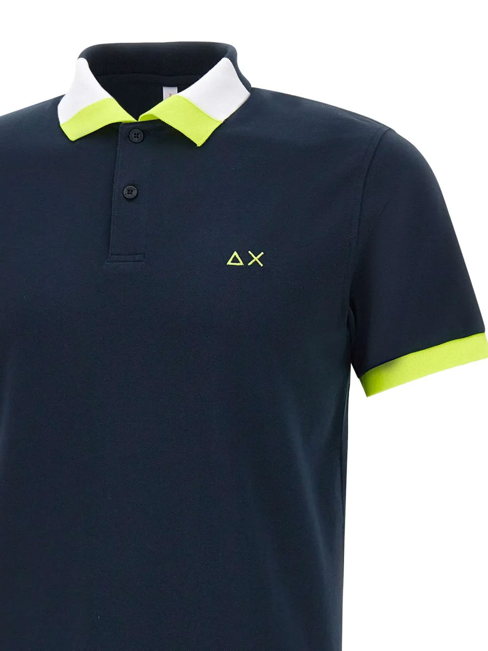 colour-block polo shirt