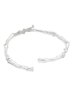 coral-design crystal necklace