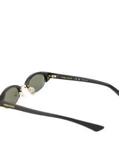 Ellipse oval-frame sunglasses