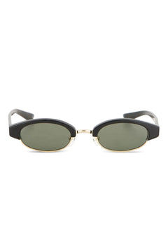 Ellipse oval-frame sunglasses