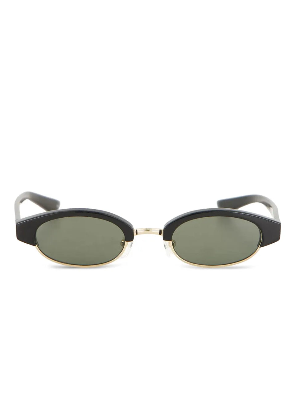 Ellipse oval-frame sunglasses