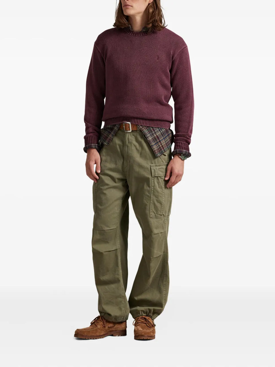 long-sleeves cotton sweater