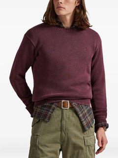 long-sleeves cotton sweater