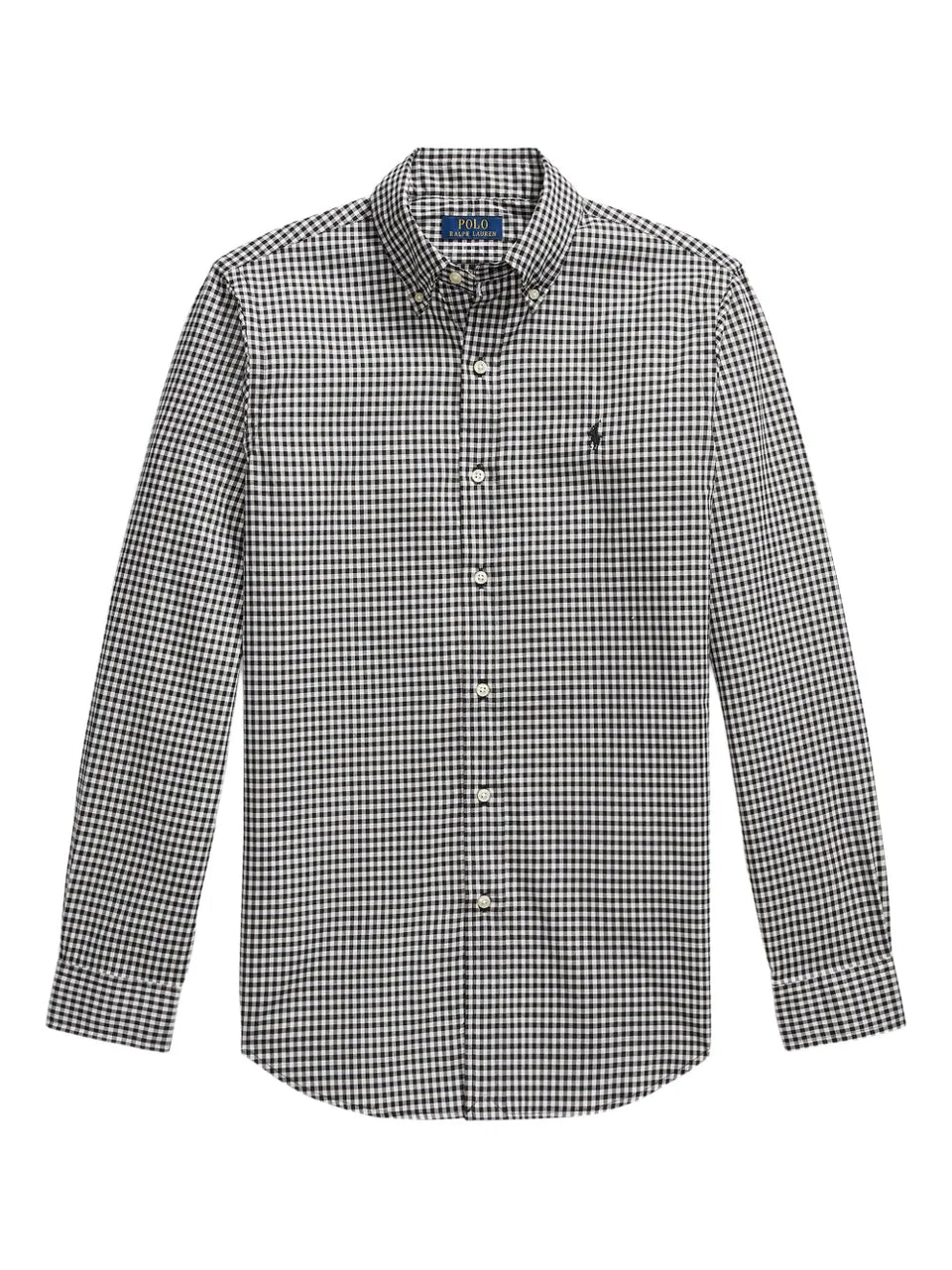 long-sleeves checked shirt