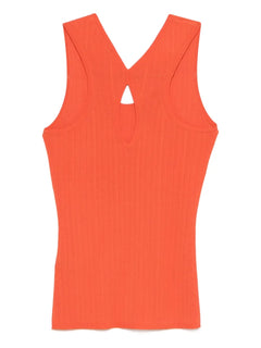 keyhole ribbed top