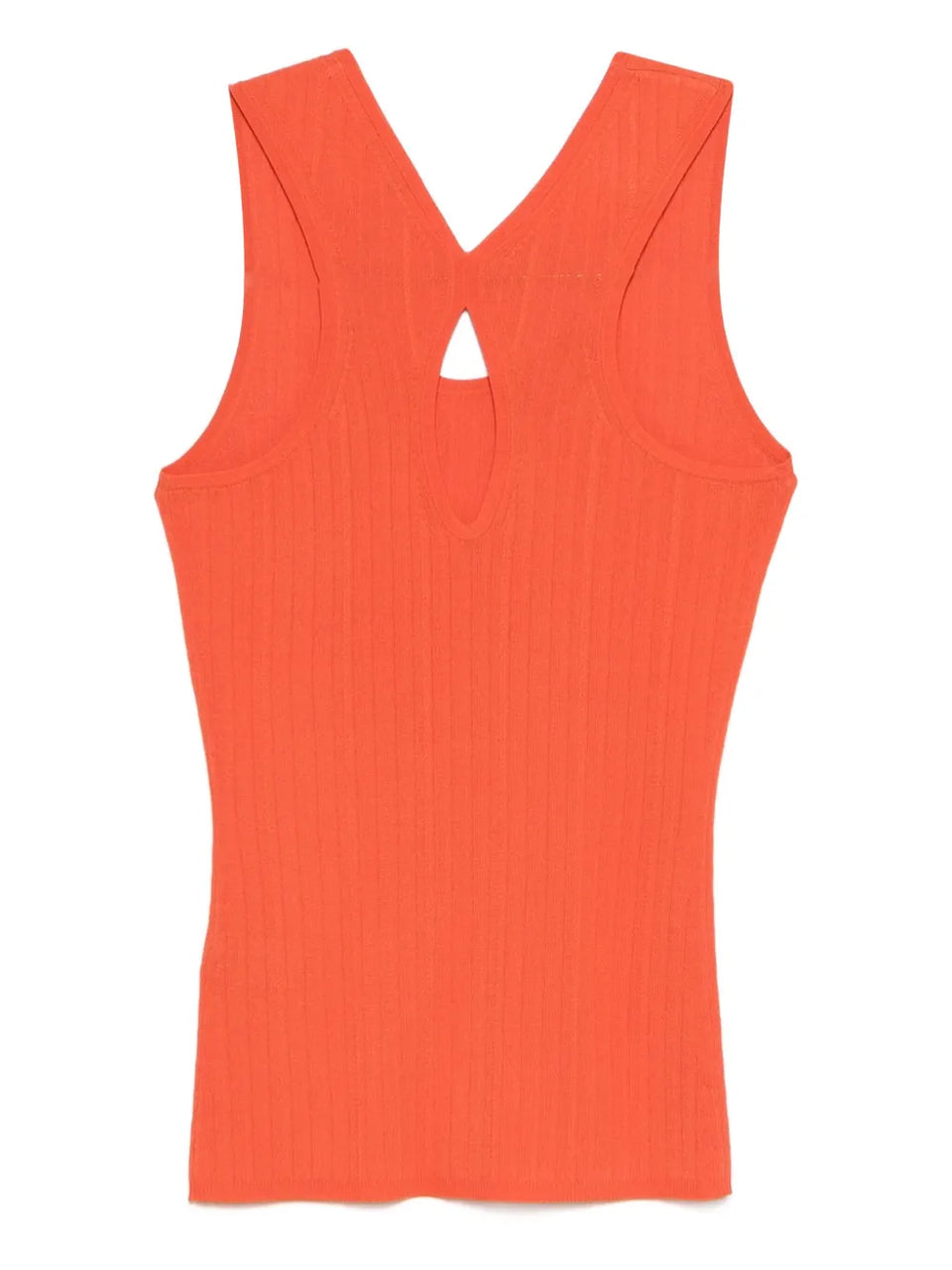 keyhole ribbed top
