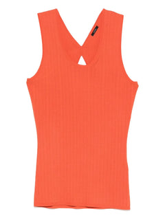 keyhole ribbed top