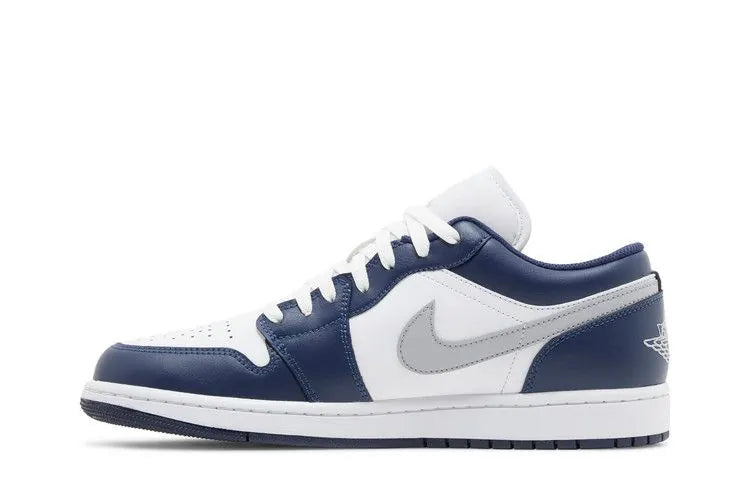 Air Jordan 1 Low Wolf Grey Midnight Navy