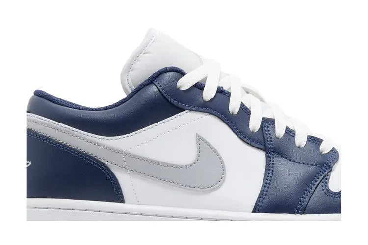 Air Jordan 1 Low Wolf Grey Midnight Navy