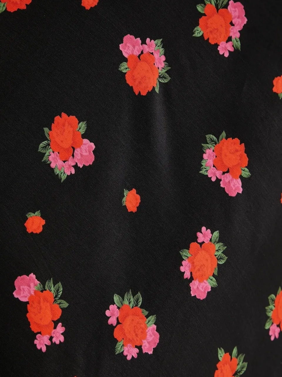 floral-print flared skirt