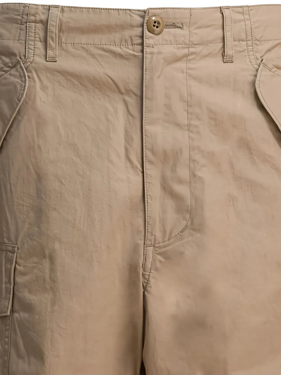 cargo-pocket cotton shorts
