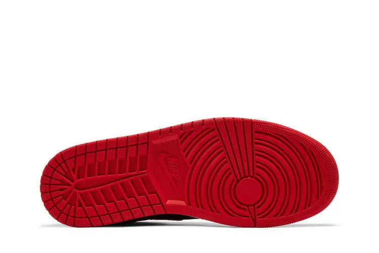 Jordan 1 Mid Alternate Bred Black Fire Red