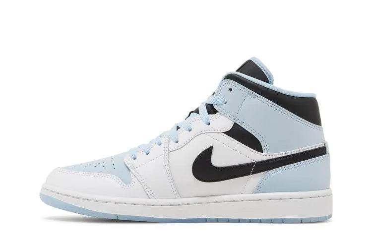 Air Jordan 1 Mid White Ice Blue 2023