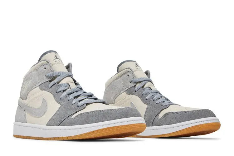 Air Jordan 1 Mid Coconut Milk Particle Grey