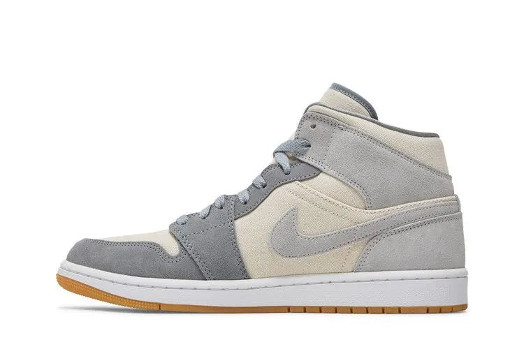 Air Jordan 1 Mid Coconut Milk Particle Grey