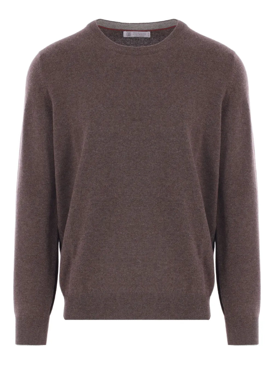 round-neck cashmere sweater