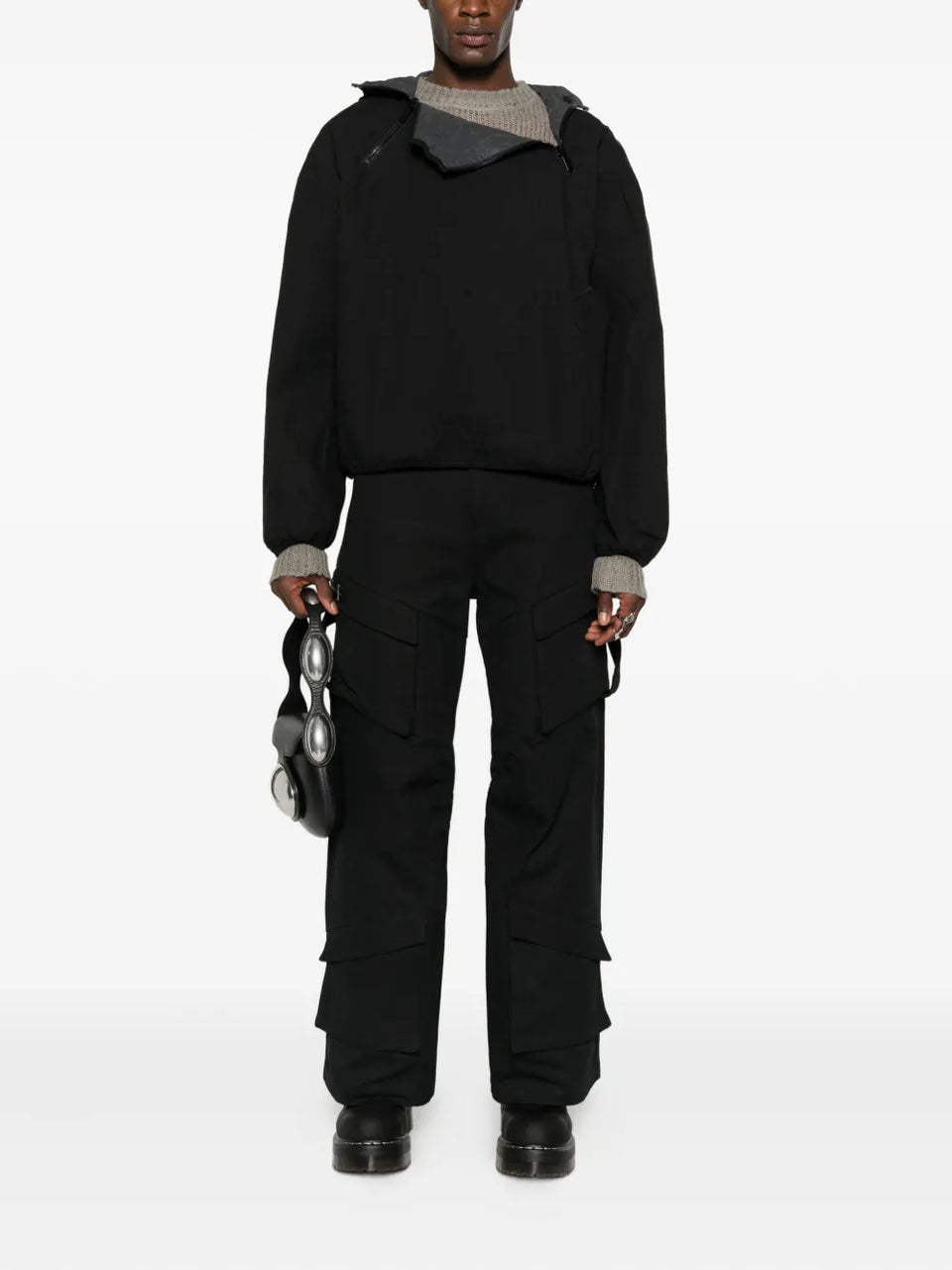Interlucent reversible windbreaker