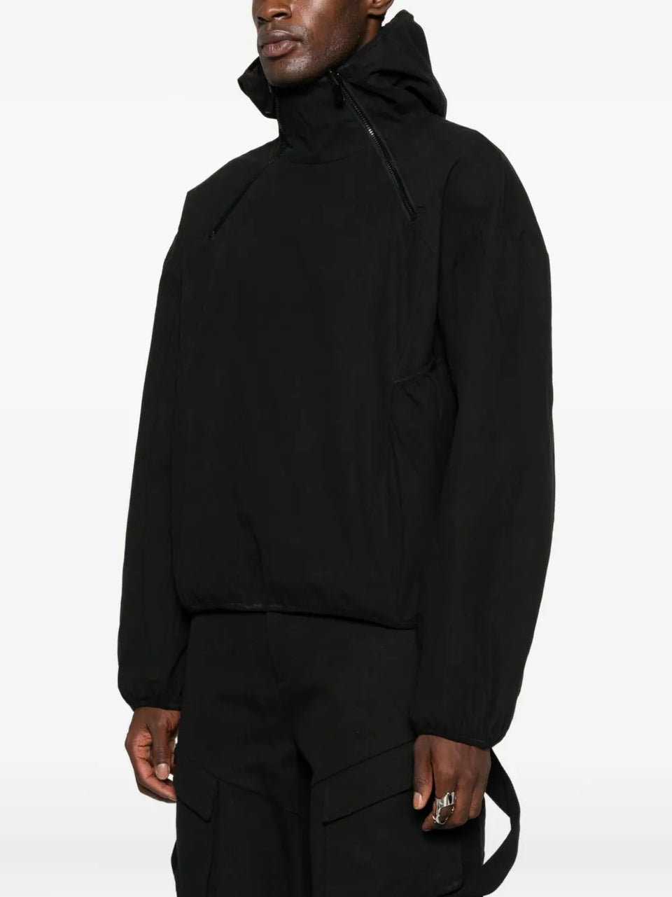 Interlucent reversible windbreaker