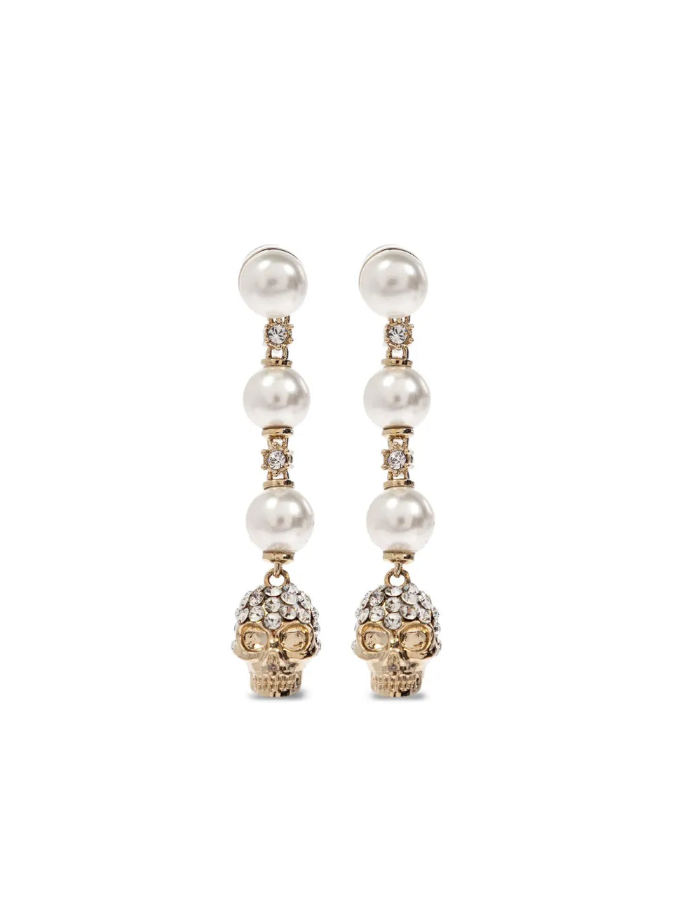 crystal-embellished earrings