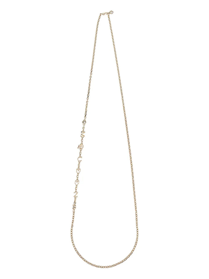 logo-chain necklace