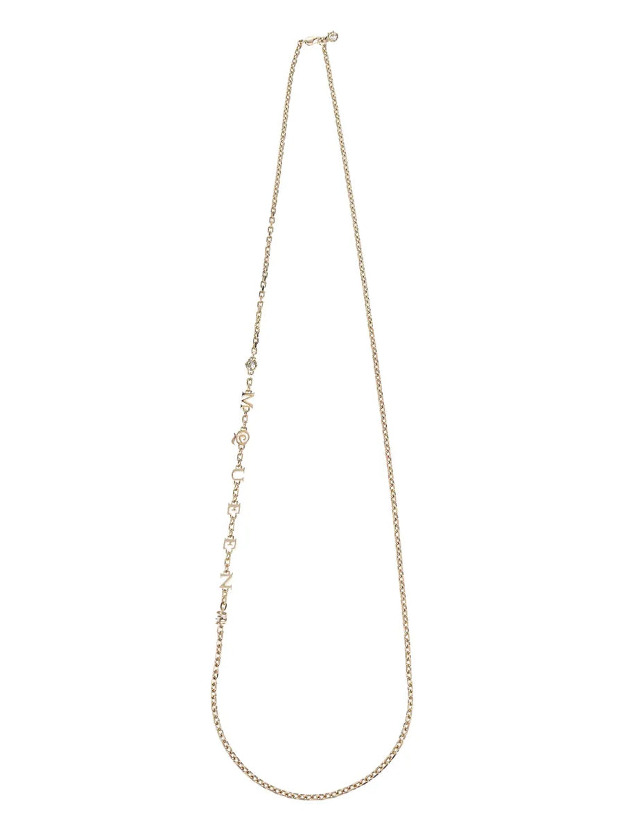 logo-chain necklace