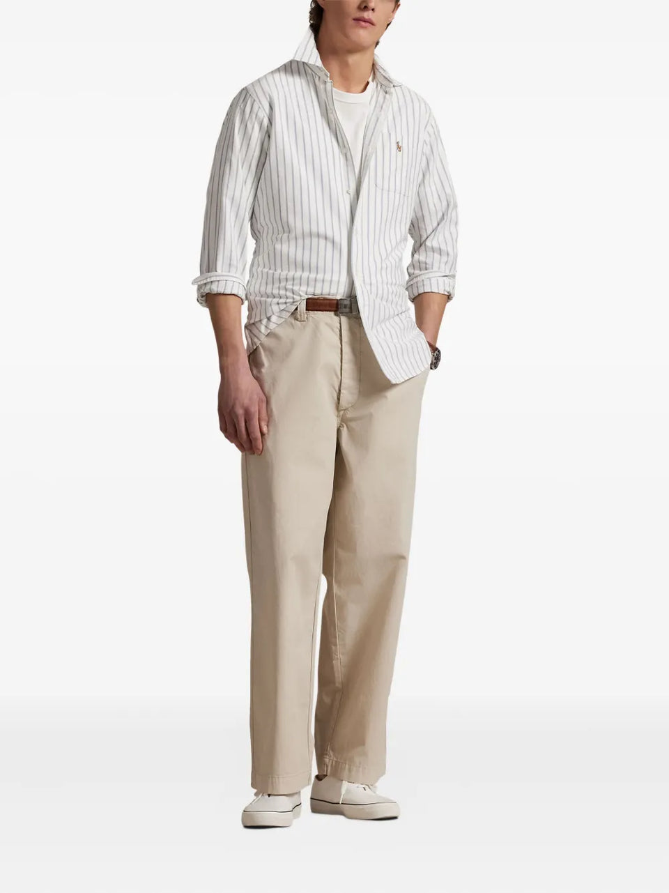 striped Oxford shirt