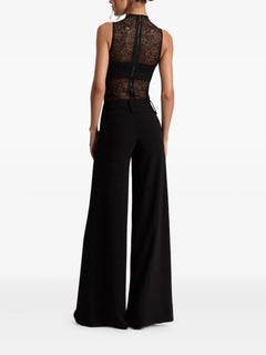 Nichol floral-lace bodysuit