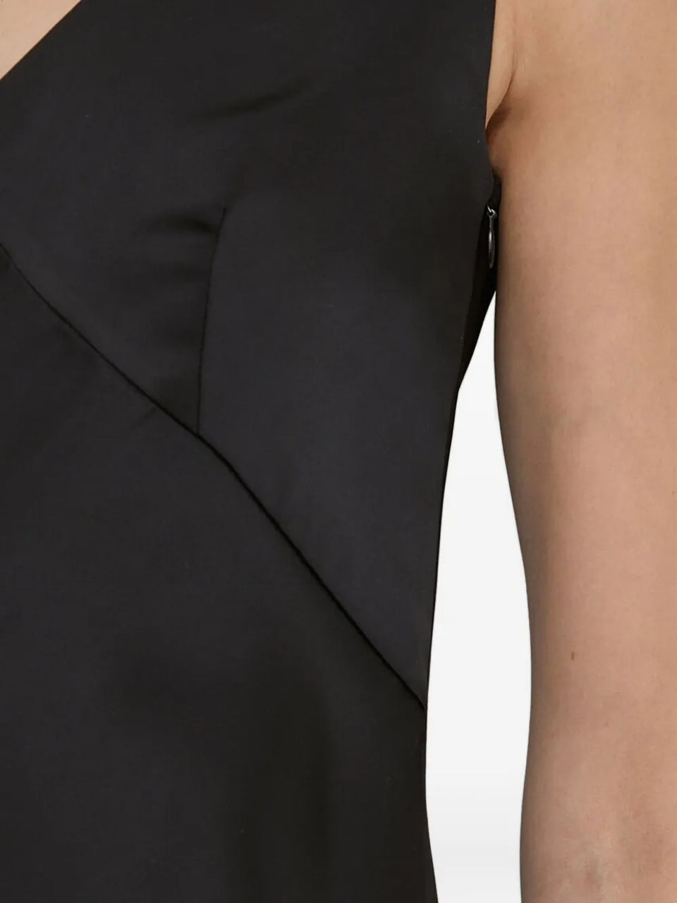 satin maxi dress