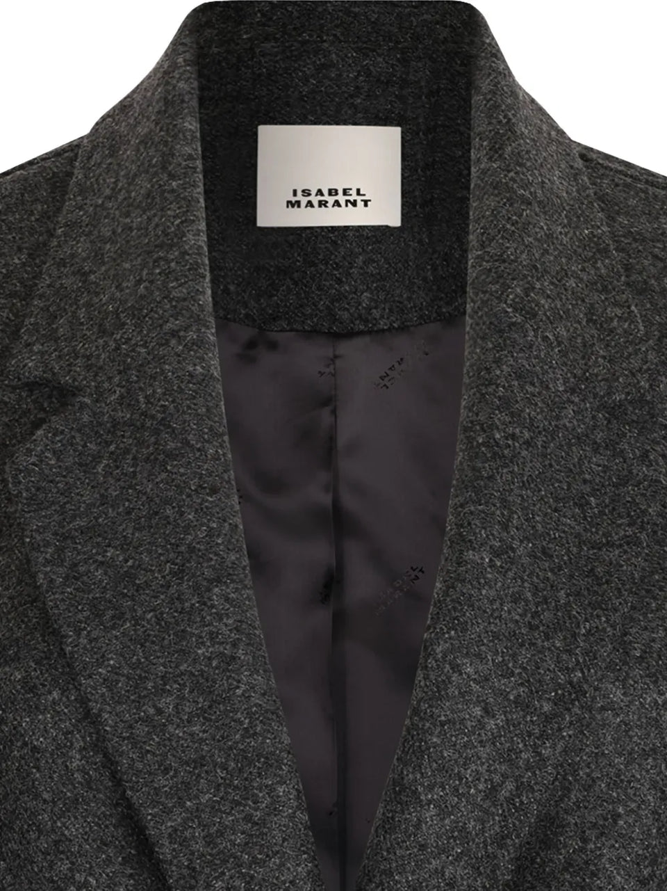 double-breasted wool coat