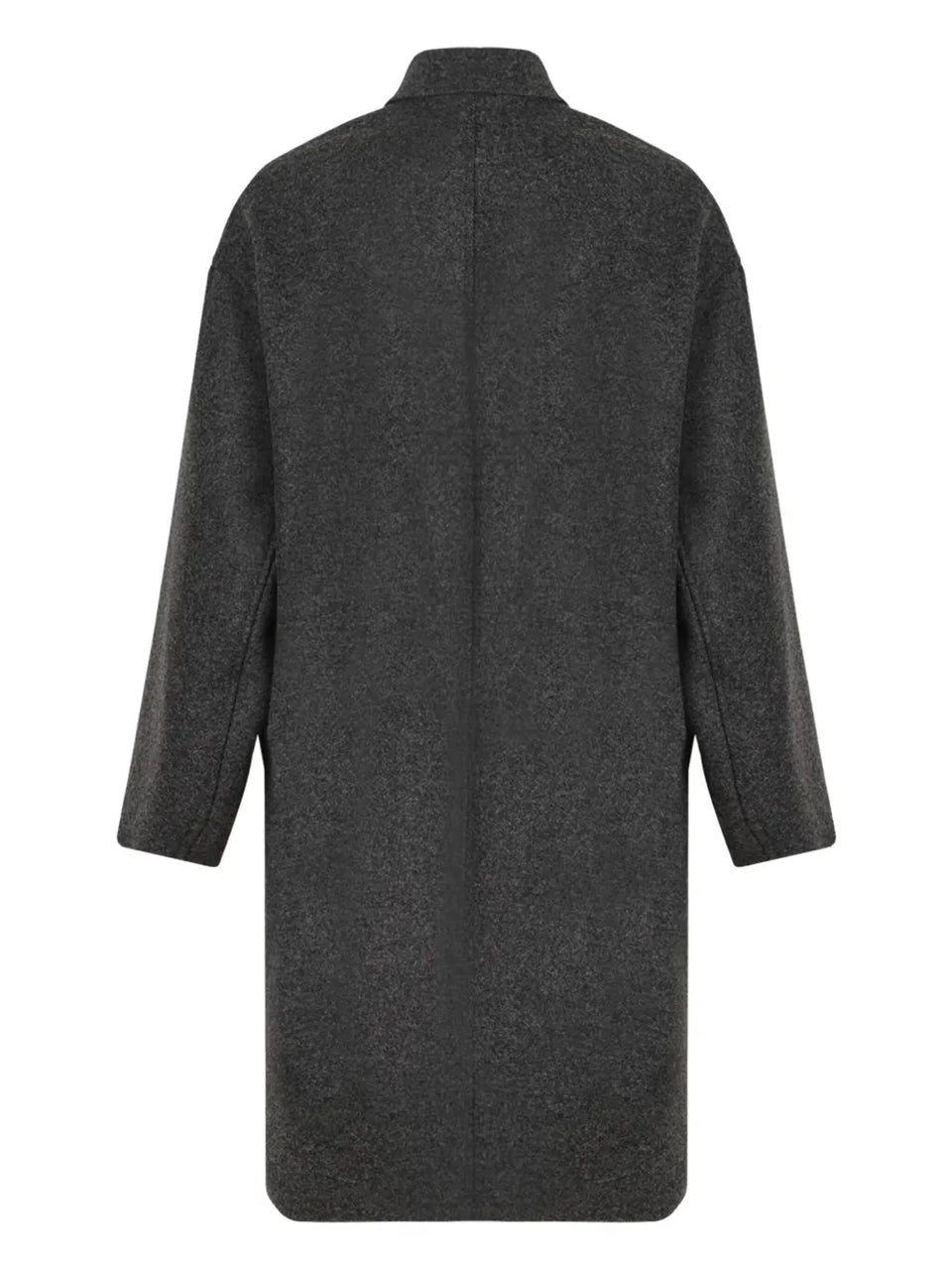double-breasted wool coat