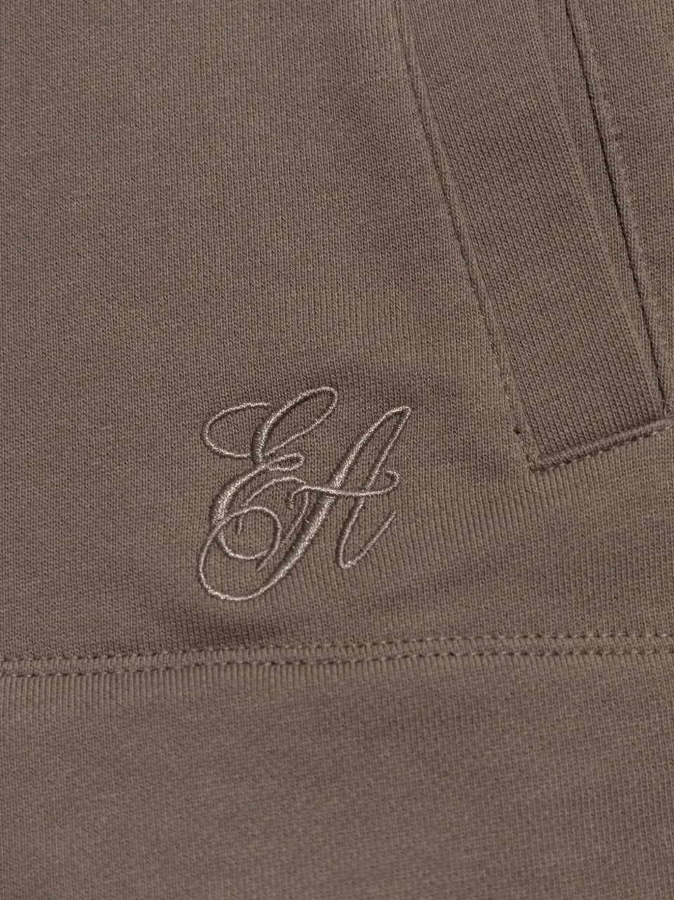 logo-embroidered zip-up Hoodie