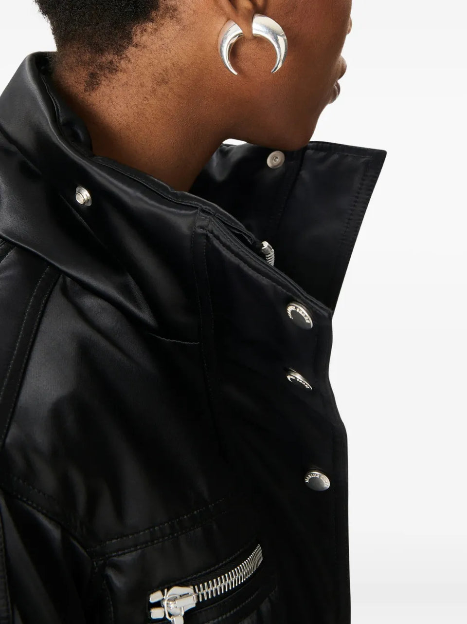 Satin Bomber Jacket