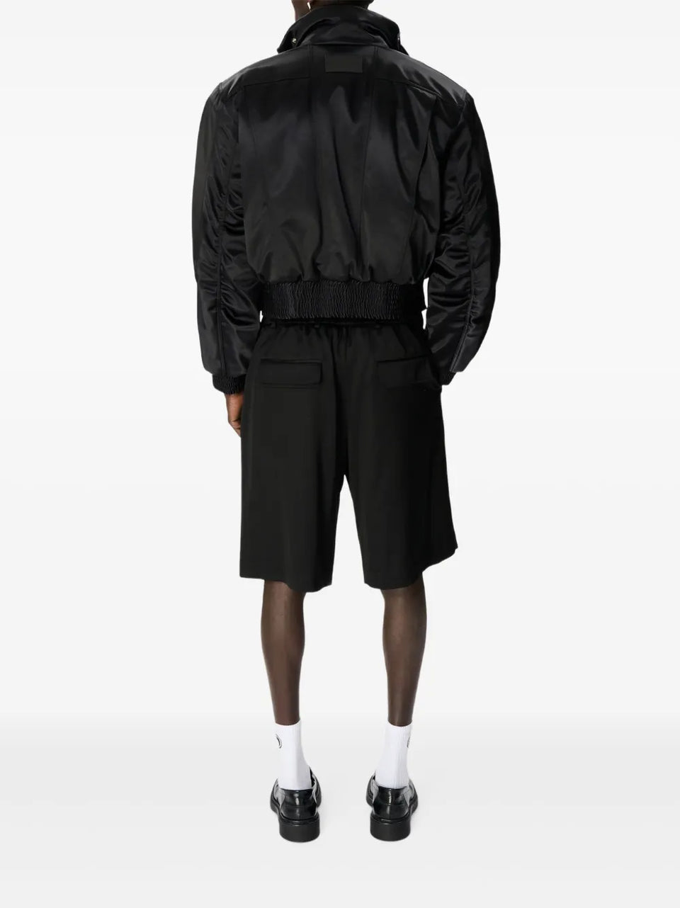 Satin Bomber Jacket