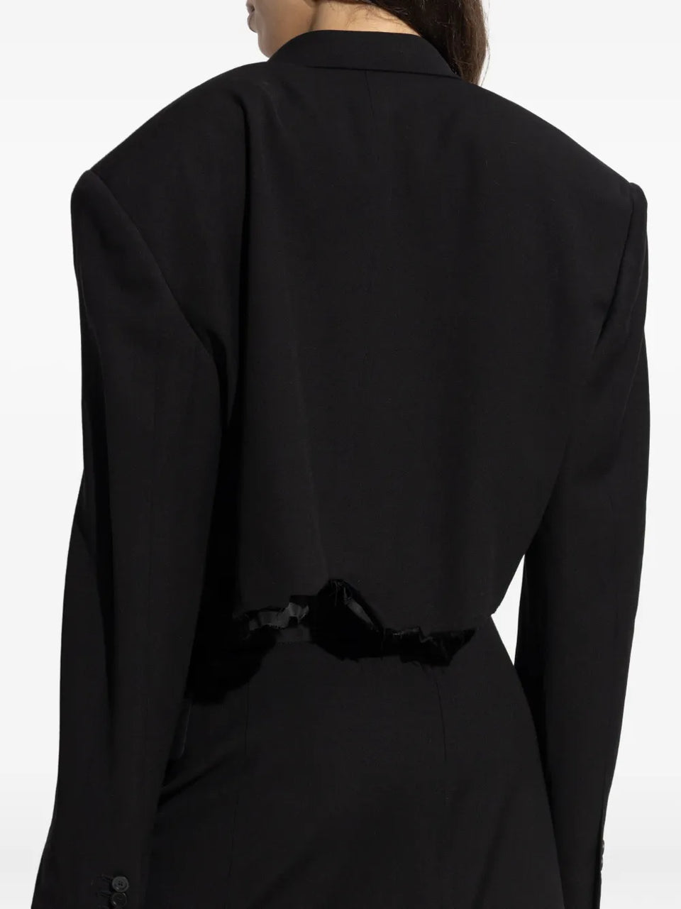 single-breasted notched lapels blazer