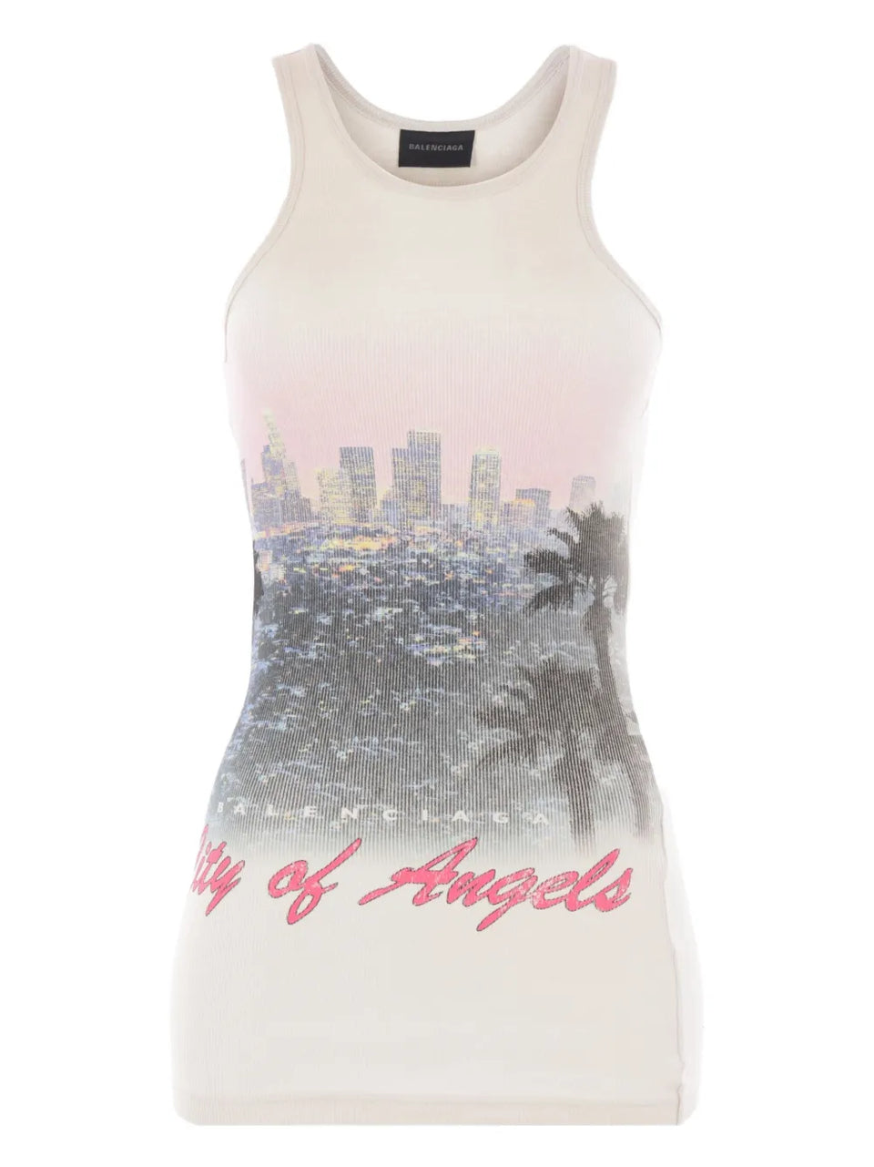 City Of Angels ribbed tank top