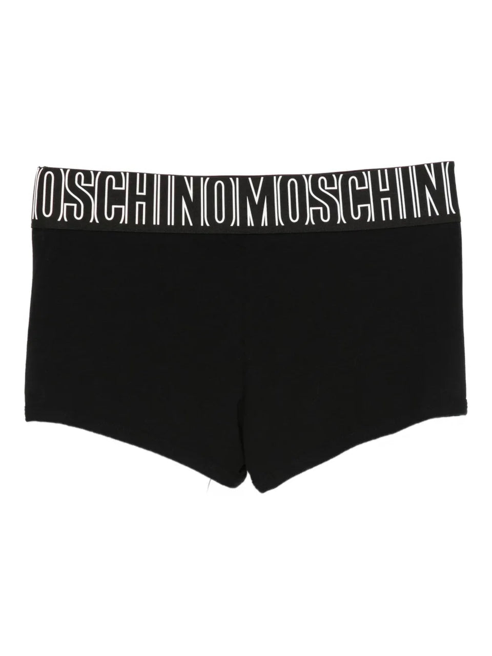 logo-waistband swim trunks