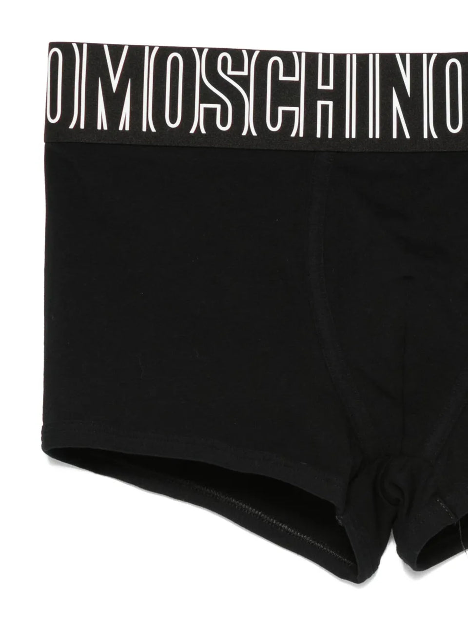 logo-waistband swim trunks