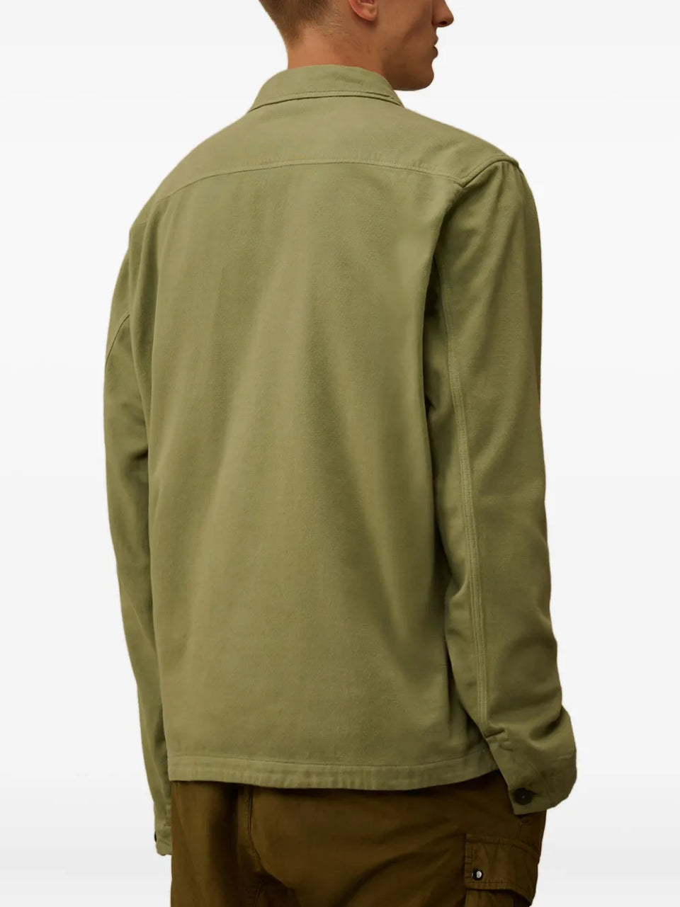patch-pocket shirt jacket